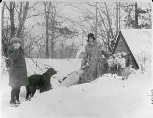 Grief Prints: People Attending Funeral at Pet Cemetery