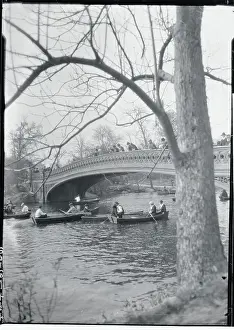 People Boating in Central Park