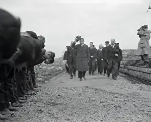 Hirohito Prints: People Bowing to Hirohito