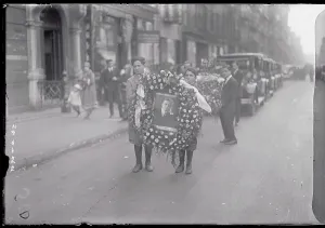 Grief Prints: People Carrying Hearse of Anthony Carbonard