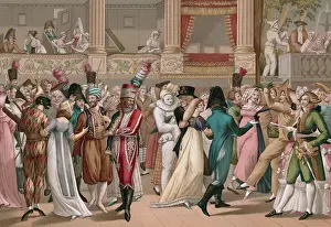 People Dancing at Opera in the 1800s