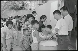 People Distributing Food