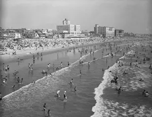 People Enjoying Beach