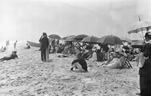 People Enjoying Beach