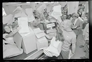 People Holding up Signed Petitions