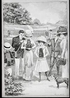 People Holding Type of Camera