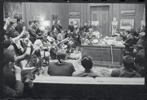 People Interviewing Robert Kennedy