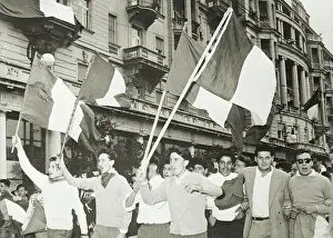 People Marching in a Demonstration