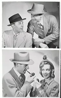 People Modeling Campus Fashions for 1951