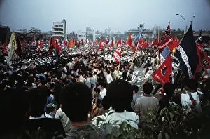 People Parading in Demonstrations