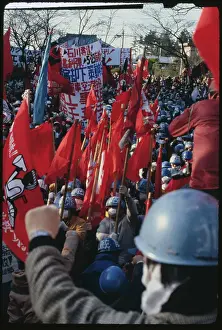 People Participating in Demonstration