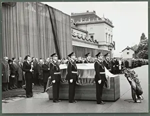 People Paying Respects to Josip Briz Tito