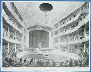 People Performing in Astley's Amphitheater