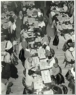 Bingo Prints: People Playing Bingo