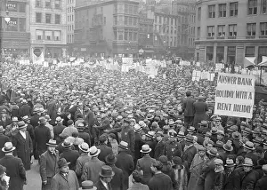 Union Square Prints: People Protesting Franklin Roosevelt