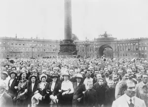 People Rally in Palace Square