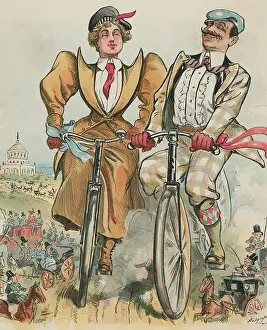 People Riding Bicycles