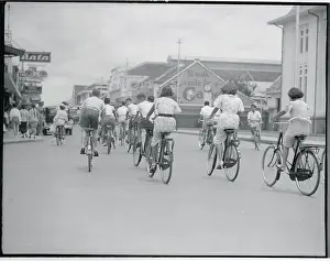 People Riding Bicycles