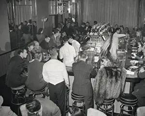 People Seated At Bar Of Stork Club