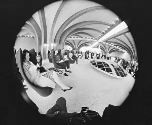 Pavilion Prints: People Sitting in Talking Chairs at Expo 67