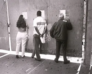 Henri Silberman Collection Gallery: Three people on the street
