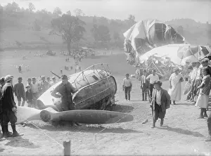 Propeller Prints: People Taking Souvenirs from Wreck of USS Shenandoah