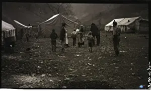 Camp Prints: People and Tents in Striking Miners Camp