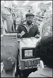 Patience Prints: People Waiting for Lottery Tickets