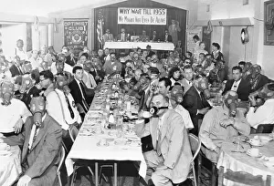 Lunch Prints: People Wearing Gas Masks