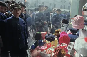 People Window Shopping