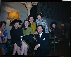 Percy Westmore Sitting with Women