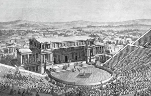 Performance at Dionysius Theater