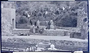 Performers in Open Air Theater