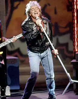 Rod Stewart Prints: Performing