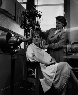 Beauty And Cosmetics Prints: Perm Machine