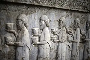 Persian Culture Prints: Persepolis, Gift-bearing delegation Ionians