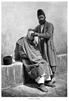 Persian Culture Collection: Persian Barber