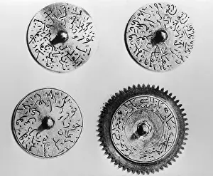 Zodiac Sign Prints: Persian Calendar Showing Zodiac Signs