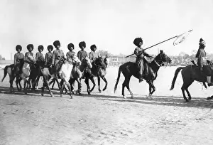 Persian Horsemen Riding to Coronation