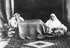 Persia Prints: Persian Women Staying Warm