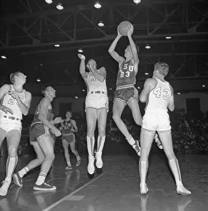 Basketball Uniform Prints: Pete Maravich Playing Basketball