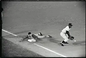 Safe Prints: Pete Rose Sliding Headfirst On Belly