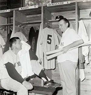 Pete Sheehy Cleaning Locker Room