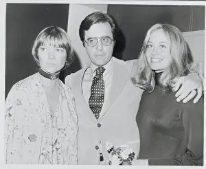 Peter Bogdanovich with Cybill Shepherd and Ellen Burstyn