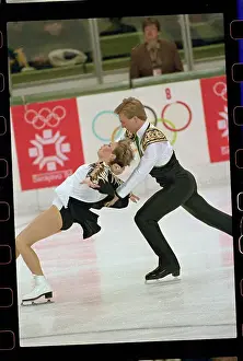 Yugoslavia Prints: Peter Carruthers Lifting Kitty Carruthers in Performance