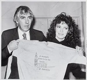 Luncheon Prints: Peter Cook and Jaclyn Smith at Fundraising Event