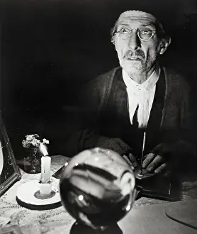 Crystal Prints: Peter Cushing In A Scene From A Movie