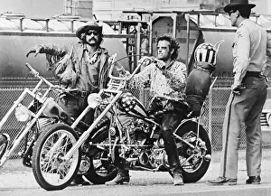 Motorcyclist Prints: Peter Fonda and Dennis Hopper in Easy Rider