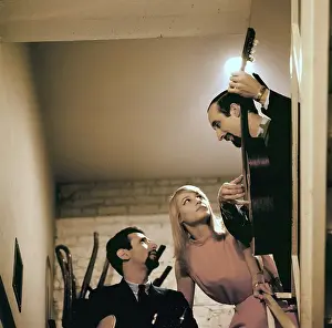 Blond Prints: Peter Paul And Mary Cover Shoot