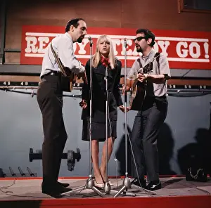 Television Prints: Peter Paul And Mary on Ready, Steady, Go!
